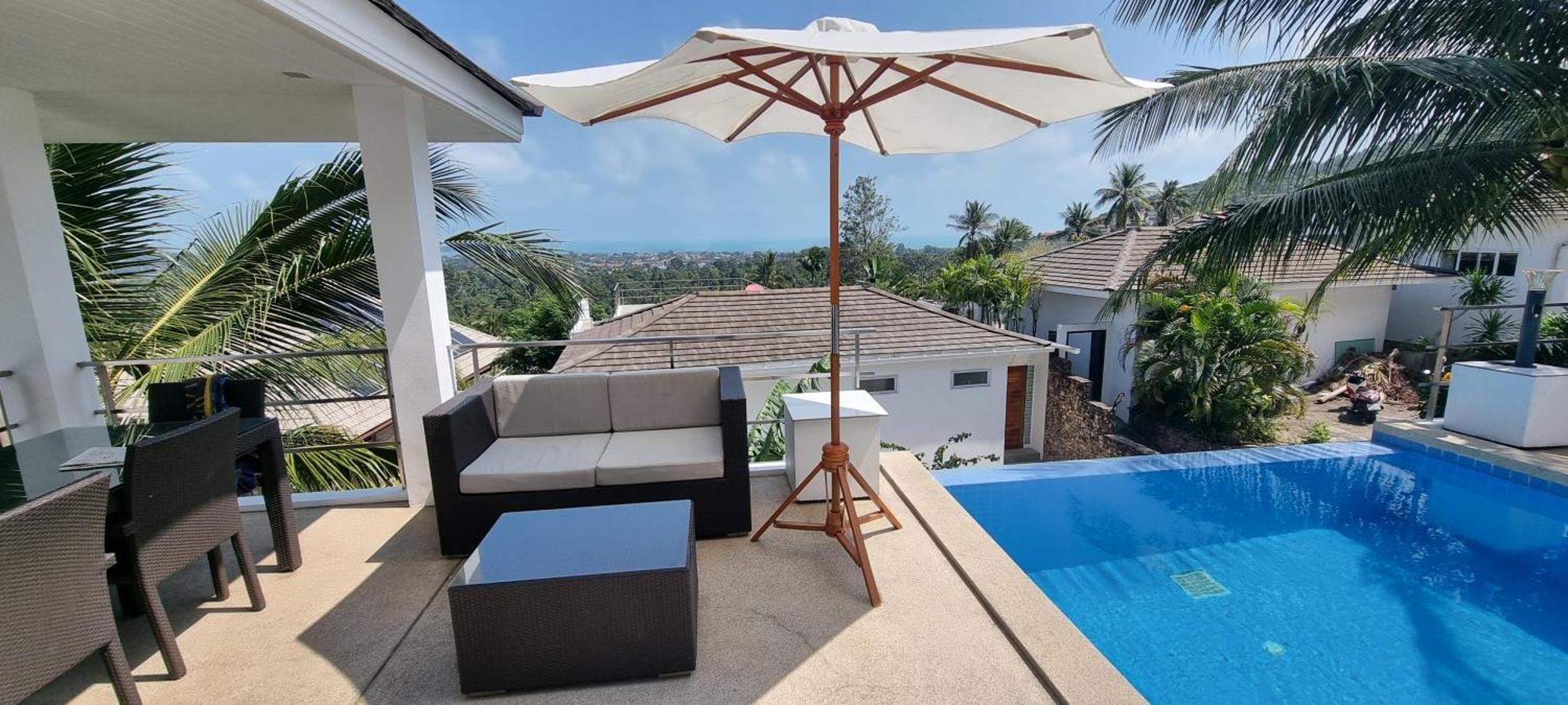Villa Paradise, Pool And Sea View Chaweng  Exterior photo