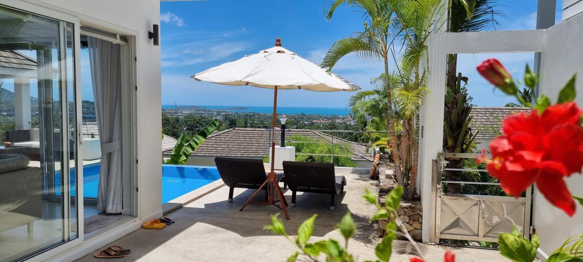 Villa Paradise, Pool And Sea View Chaweng  Exterior photo