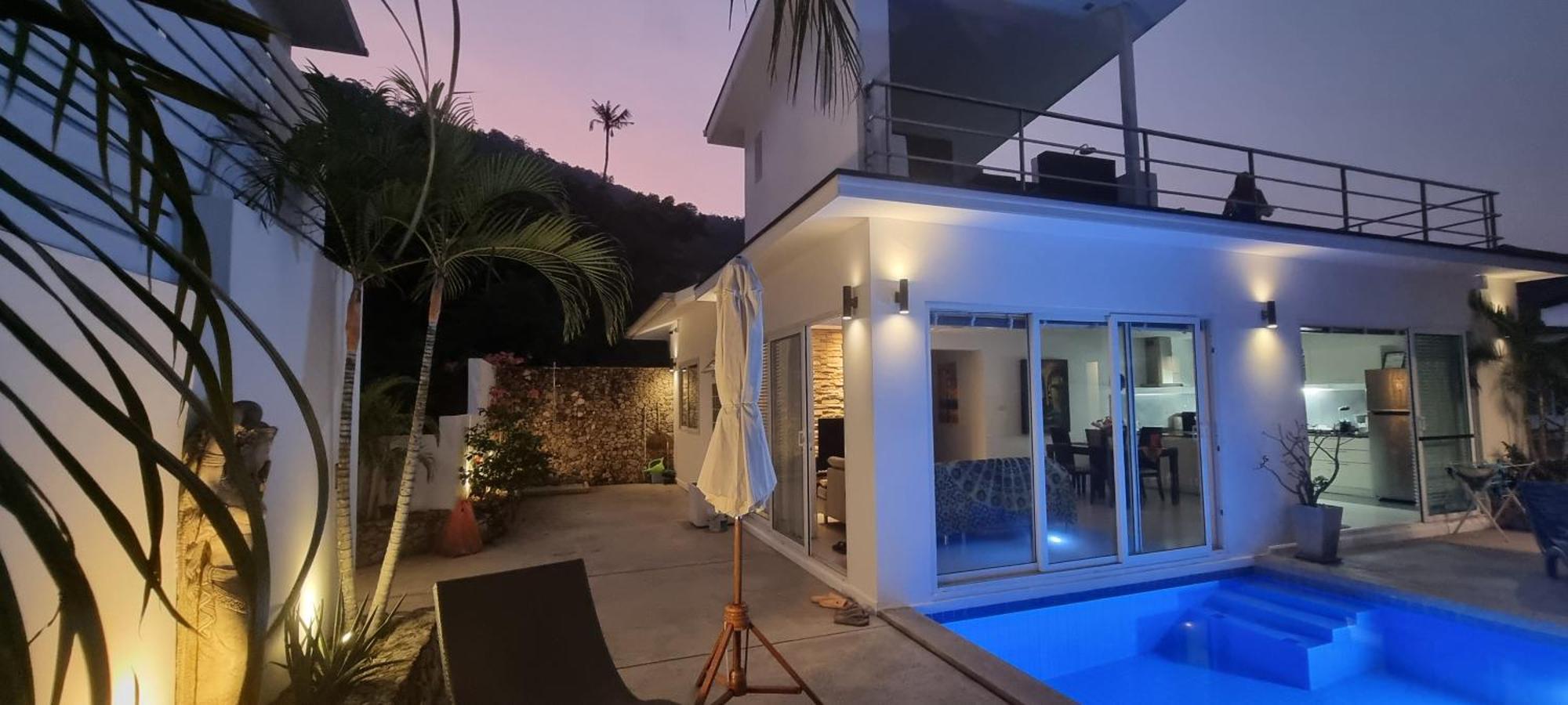 Villa Paradise, Pool And Sea View Chaweng  Exterior photo